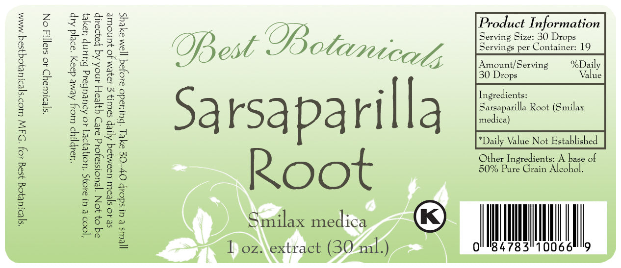 Mexican or Indian Sarsaparilla Root Smilax Medica Hemidesmus